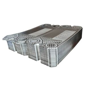 Clean Heat Exchanger Plate Chevron Plate Pattern SGS