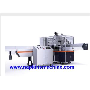 High Capacity Facial Tissue Packing Machine / Handkerchief Making Machine