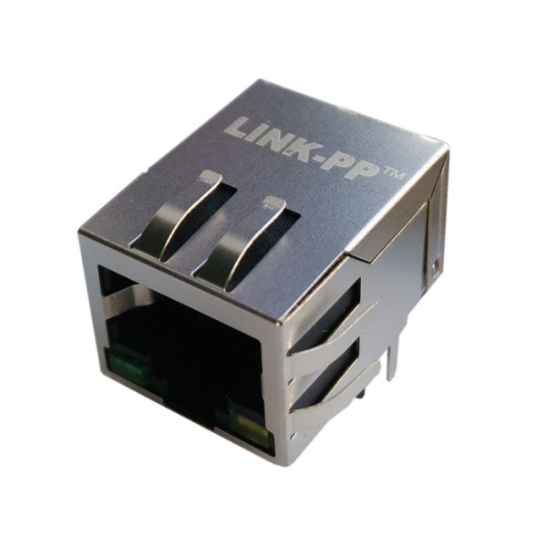 Quality LMJ119882X110DT39J Amphenol Rj45 W/Transformer & LED Side Entry Shield wholesale