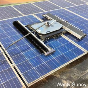 Solar Panel Washing Advanced Lithium Battery-Powered Cleaning Robot for Trade