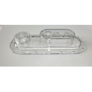 Custom Injection Molding PE/PP Transparent Plastic Base Plastic Parts