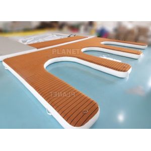 Drop Stitch 0.9mm PVC Inflatable Floating Jet Ski Dock