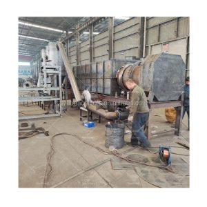 Wood Sawdust Activated Charcoal Making Machine Carbonization Furnace with