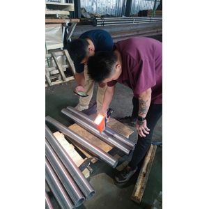 Titanium Alloy Pipe ASTM B861 Gr.2 OD 3Inch Sch80s Length 1067mmSeamless Tube