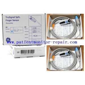 GE TruSignal SpO2 Finger Sensor Reusable GE Tru Signal Blood Oxygen Probe For GE