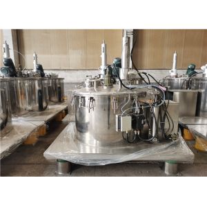 China Self Cooling Bag Pulling Bottom Centrifuge Machine For Solid Liquid Separation on sale