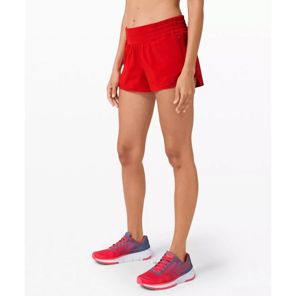 Dacron Women'S Running Shorts Anti Wrinkle With Pockets