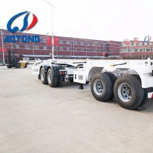 20ft/40ft Chassis Container Carrier Truck Semi-Trailer with 3 Axis and Twist