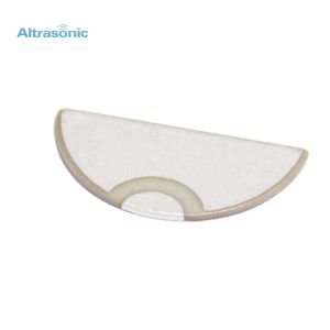 Cheap Semicircle Ultrasonic Transducer Ceramic Sheet Disk For Fetal Doppler Monitor for sale