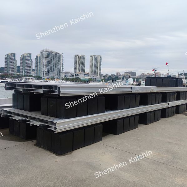 Long-Lasting Aluminum Floating Pontoon Platform For Eco-Friendly Marina Docking