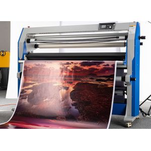 China Pneumatic Heat Assist Laminator 110V - 120V Thermal Lamination Machine on sale