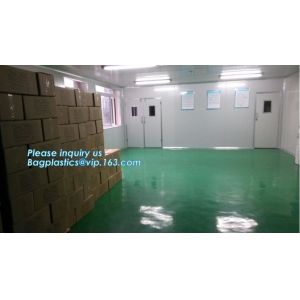 Bags are gamma sterilized, leaving a virgin interior surface with no toxic