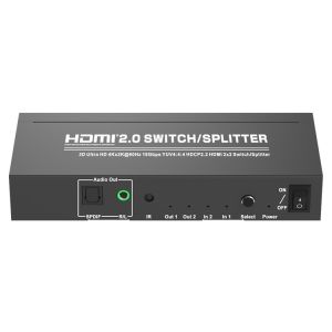 3D 4K X 2K 60Hz HDMI Switch Splitter 2x2