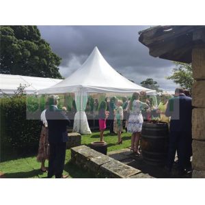 Custom Size Pagoda Party Tent High Strength Aluminum Alloy Easy Installation