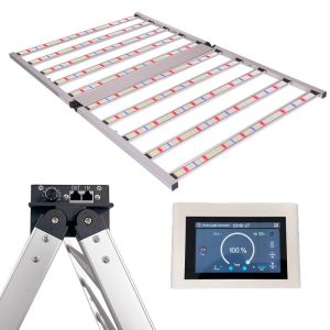 Full Spectrum 4x6ft 10 Bar 1000W Grow Light Samsung LM301h Evo LM281B Dimmable