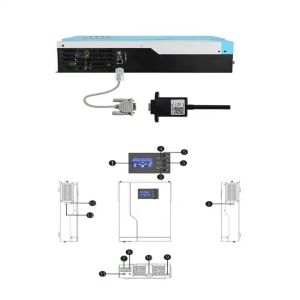 Solar Pure Sine Wave Inverter For Dc Power System 3 Phase Solar Pump Inverter