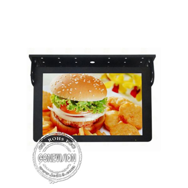 Wireless 3G Wifi Taxi Digital Signage HD LCD Advertising Screen Quad Core / Octa Core