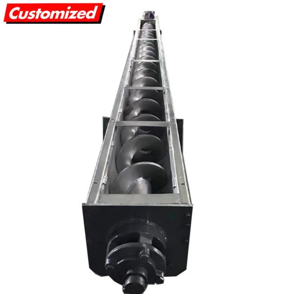 Quality OEM Custom Screw Auger Conveyor for Environmental Protection Applications wholesale