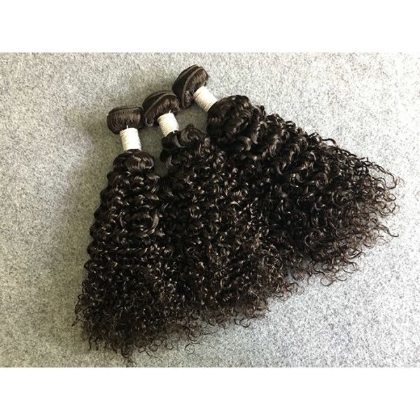 100% Unprocessed Peruvian Remy Hair Extensions Customized Length For Beauty