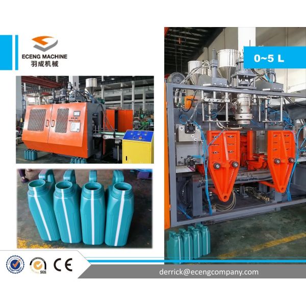 Quality 220V Fully Automatic Blow Moulding Machine With Intelligent Lubricant System wholesale