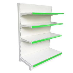 Factory Customized store racking supermarket metal gondola shelving
