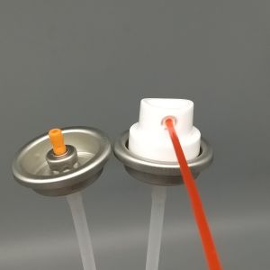 Precision Spray Valve for Carburetor and Injector Cleaner Formulations