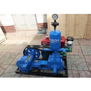 85mm Stoke Single Piston Mud Pump Oil Rig For Soil Investigation