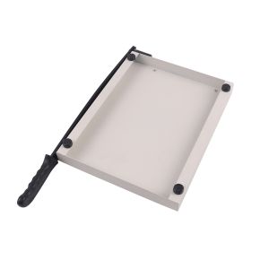 Lightweight 1.55KG A4 Guillotine Paper Cutter 12 Inch Manual Trimmer In White