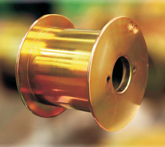 Quality High Speed Customized Flat Steel Bobbin Spool Reel For Wire Cable Machine wholesale