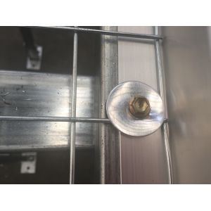 Hot - Dip Galvanized Sliver Garden Wire Fencing Heavy Gauge Wire Mesh 30m Length