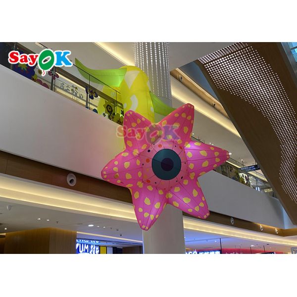 Oxford Cloth Inflatable Flower Led Inflatable Party Flower Wedding Decoration