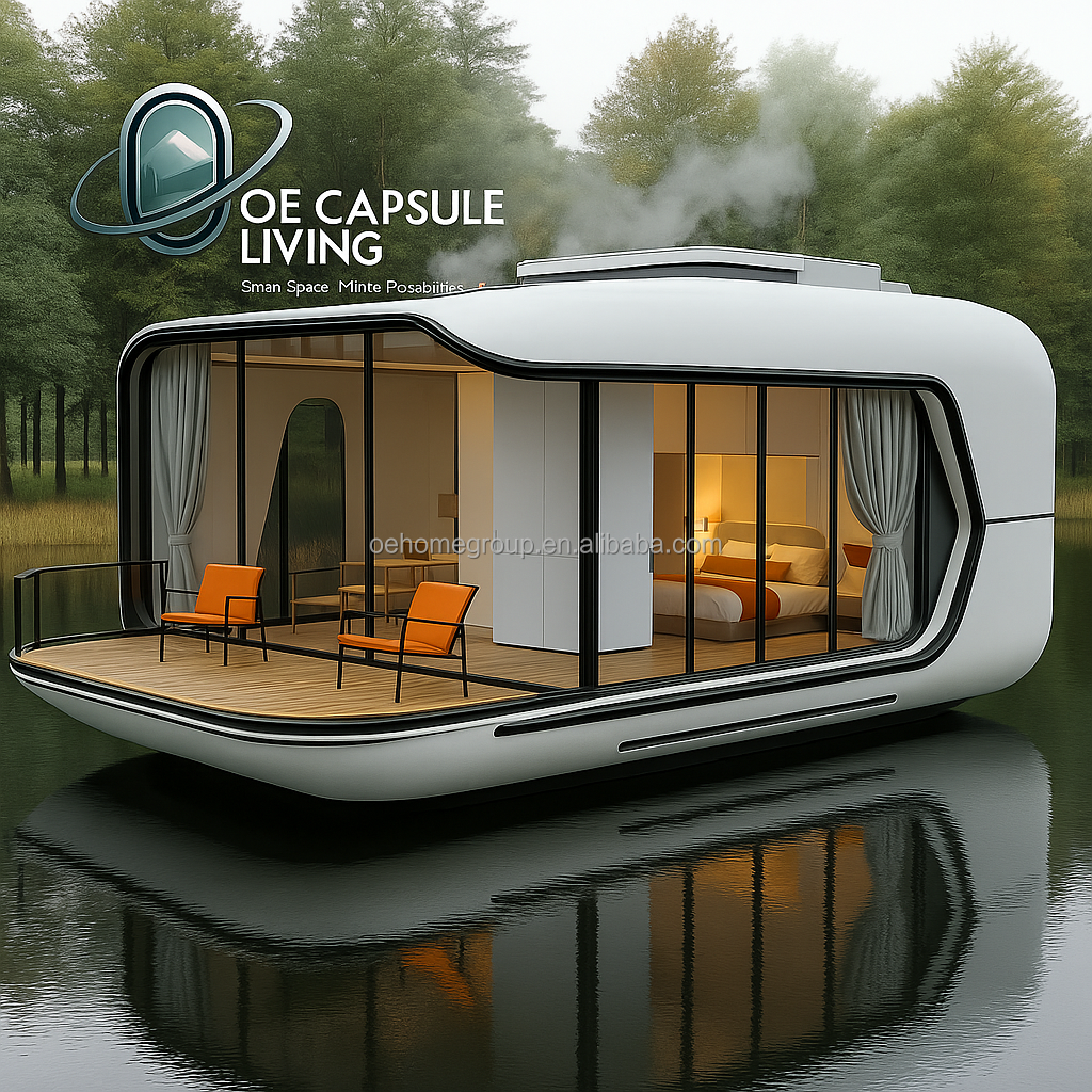 Portable Apple Cabin Customized Container Mobile Space Capsule House Prefab Easy Installation House Holiday Villas
