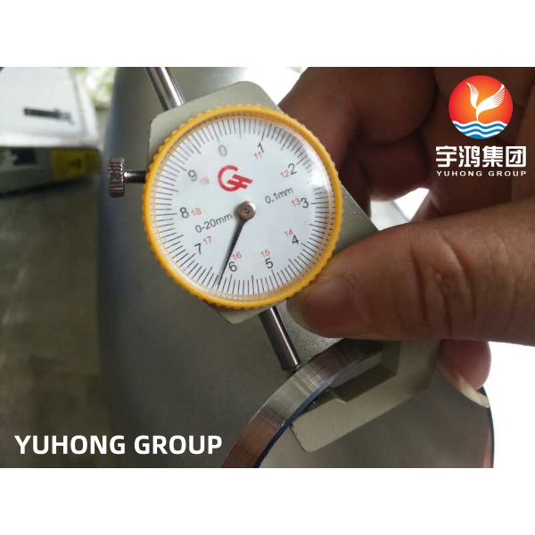 Super Duplex Steel Pipe Fittings , ASTM A403 UNS S31254 / 254 SMO / 1.4547 Butt Weld Elbow