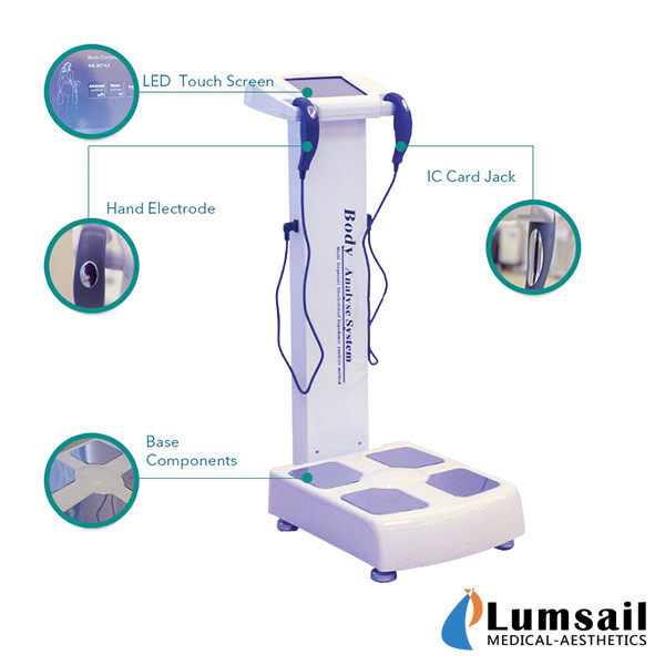 Quality Fitness Tactile Electrode Body Composition Analyser With Touch Screen wholesale