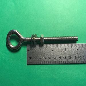 High Strength Lifting Eye Bolts And Nuts With Polished Finish In 316 Stainless