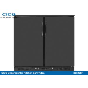 Alfresco 208L Volumn Beer Cooler Refrigerator Low E Glass With LED Display