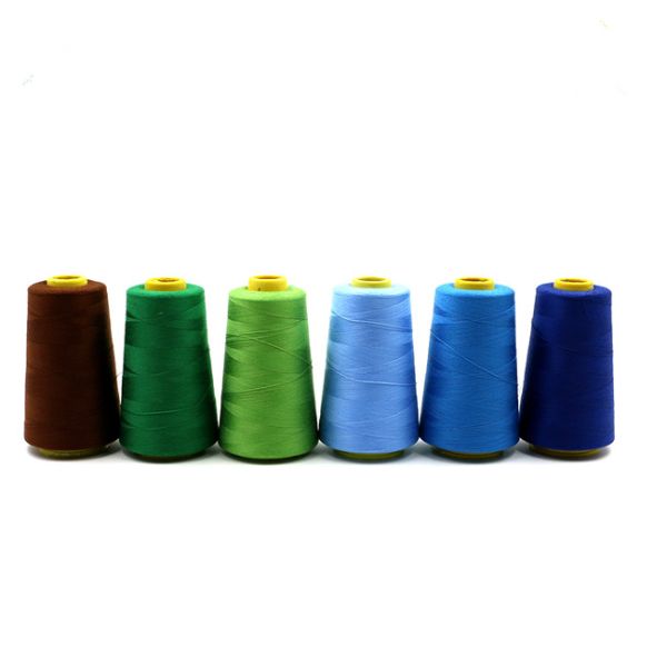 Colorful 100% Polyester Sewing Thread For Sewing Suits/Clothes/Trousers