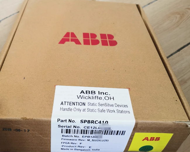 SPBRC410 ABB Controller With Modbus TCP Interface DCS Card Components 256 MHz