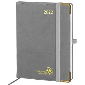 China 7.75inchX6.5inch ECO Friendly Weekly Planner With Easy Track Corners on sale