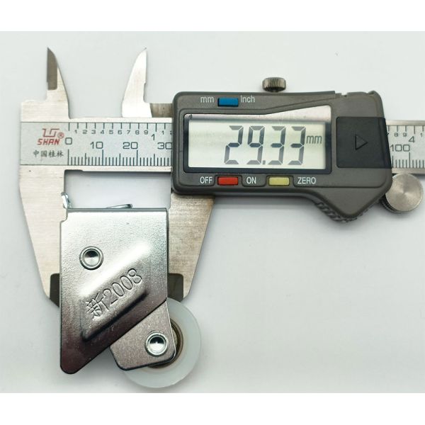 626 Bearing Roller With Shaft M6 Screw Furniture Drawer Pulley With Screw Showcase Drawer Wheel Pom Nylon Belt Axle Flat Wheel