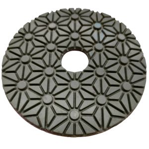 Marble Granite Bassalt Travertine Quartz 4 Step Flexible Polishing Pads Wet