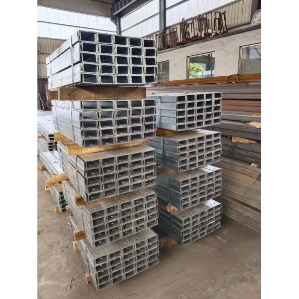 Corrosion Resistant C Section Steel Purlins Galvanised Channel Sections Hot