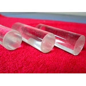 High Clear Optical LED Light Guide Rod Borosilicate Glass Material Heat