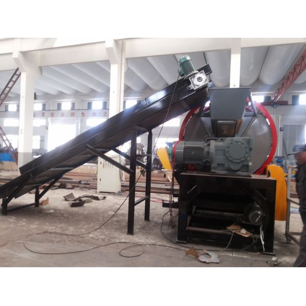 Double Shaft Tire Shredder rubber Shredder,Tire Shredder, Tire Crusher,Tire Shredding Machine- For Tire Recycling Plant