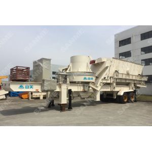 Cheap VSI Portable Crushing Plants 80-250t/H Capacity 21.6-33.2T Easy Operation for sale