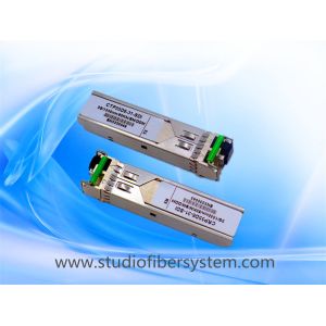 Cheap 20KM 1310nm 3G SDI Video SFP Optical Transceiver include 1SFP transmitter and 1 SFP receiver, supporting pathological for sale