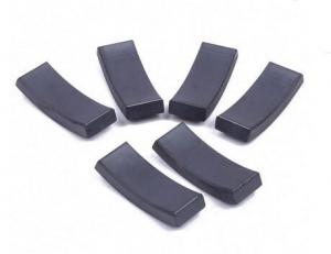 Cheap ARC shape Powerful SGS Sintered Hard Ferrite Magnets for sale