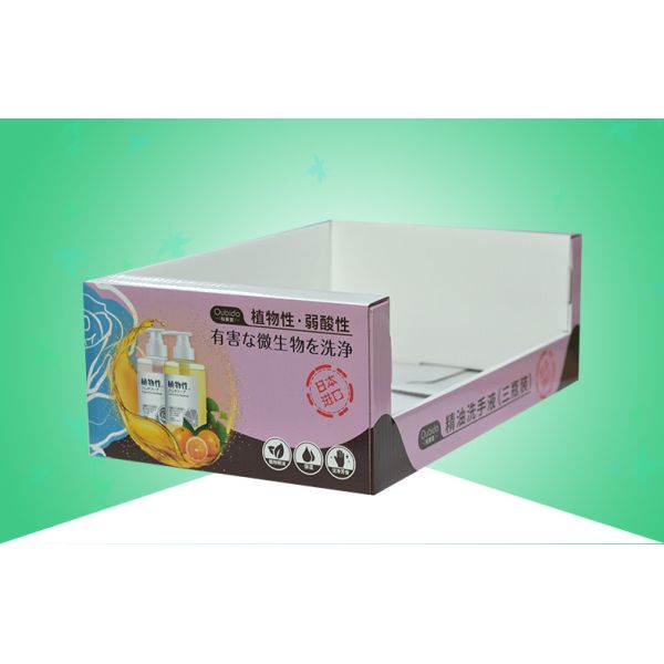 Quality Double Wall Robust PDQ Cardboard Trays With Hand Sanitizer wholesale