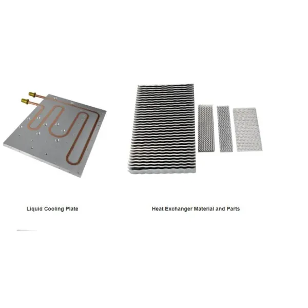 30mm 40mm 80mm 120mm CPU Aluminum Cooling Heat Sinks Optimized Water Block