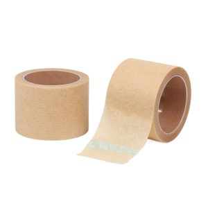 China Hot Melt Glue Skin Colored Gauze Medical Tape OEM ODM Service Available on sale